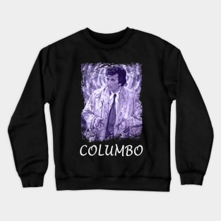 Columbo's Cerebral Chess Unpuzzling Crime On Screen Crewneck Sweatshirt